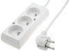 PS-370P-10.0, Сетевой удлинитель; Гнезда:3; ПВХ; белый; 3x1мм2; 10м; 10А, JONEX