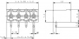 STLZ950/2G-5.08-H-GRUN Штыревой разъем 90° 2P5.08 mm