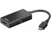 MHL.01 Адаптер MHL; USB 2.0; гнездо HDMI, вилка micro USB B; 0,06м