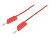 MLN100/1RT, Измерительный провод; ПВХ; 1м; красный; 16А; 60ВDC, Hirschmann