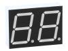 LDD080BUE-101A, Дисплей: LED; 7-сегментный; 20,32мм; красный; 11,6мкд; анод; 0,8", WENRUN