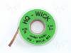HQ-WICK-M3, Лента: распаивающая; с канифолью; W:1,9мм; L:3м, Chemtronics