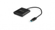 USB32HD2  Dual Adapter, USB-A Plug - HDMI Socket