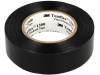 TEMFLEX 1300 19X20 CZARNA, Лента: электроизоляционная; W:19мм; L:20м; D:0,13мм; 125%; 38кВ/мм, 3M