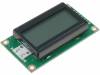 RC0802A-FHY-ESV Дисплей: LCD; алфавитно-цифровой; FSTN Positive; 8x2; желтый; LED