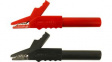 FCR7960RB Crocodile Clip Set 46.1mm Black, Red