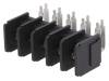 DG66RT-05P-13-00AH, Зажимная рейка для печатных плат; угловой 90°; 11мм; на PCB, DEGSON