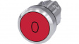 3SU10500AB200AD0 SIRIUS ACT Push-Button front element Metal, glossy, red