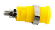BU-P72930-4 Banana Plug, Yellow, 36A, 1kV, Gold