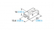 PM-R64P U-Shaped Photoelectric Sensor, Fork Light Barrier, 0...5 mm