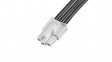 215322-1033 Cable Assembly, Mini-Fit Jr. Plug - Mini-Fit Jr. Plug, 3 Circuits, 600mm