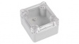 4U63060604037 Plastic Enclosure 57.1x63.15x36.55mm Grey ABS IP65