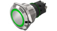 82-6552.1134 Illuminated Pushbutton 1CO, IP65/IP67, LED, Green, Momentary Function