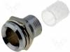 SMB1 149, Держатель LED; 10мм; хром; металл; вогнутый, SIGNAL-CONSTRUCT