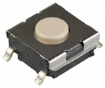 B3FS-1002P BY OMZ, Tactile Switch, 50 mA, 24 VDC, Omron