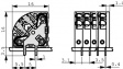 PTDA 1,5/12-3,5 Клеммный блок 12P3.5 mm