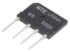NTE53006, Однофазный выпрямительный мост; Urmax:200В; If:15А; Ifsm:240А, NTE