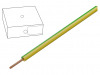 IG2051.13 Провод; BiTOne; многопров; Cu; 0,75мм2; желто-зеленый; ПВХ; 100м