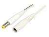 DC.EXT.0300.0300, Кабель; вилка DC 5,5/2,1,гнездо DC 5,5/2,1; прямой; 0,5мм2; 3м, BQ CABLE (TME brand)