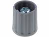 G15GM-G, Ручка; полиамид; Диам.оси:6мм; серый; зажимной механизм с винтом, RITEL
