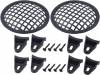 GRILL2050-BK, Декоративная решетка динамика; 5", 4CARMEDIA