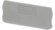 3030491 D-ST 4-TWIN End plate, Grey