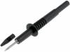 AX-CP-05-B, Измерительный щуп; 10А; черный; Диам.конца:2мм; Длина:103мм, AXIOMET