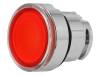 ZB4BH043 Переключатель: кнопочный; 2; 22мм; красный; IP66; Кнопка: плоская