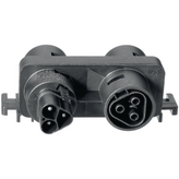 96.030.0153.1, Distributor block, 1 IN / 3 OUT, Wieland Electric