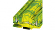 3047442 UTMED 6-PE feed-through terminal block screw, 0.2...10 mm2 green-yellow