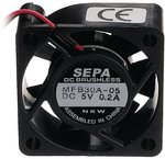 MFB30G12, Axial fan DC 30 x 30 x 10 mm 12 VDC, SEPA EUROPE
