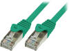 CP2055S Patch cord; F/UTP; 6; многопров; CCA; ПВХ; зеленый; 2м; 26AWG