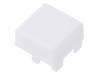 BTND600F, Клавиша; белый; Назначение: D6L90F1LFS, C & K