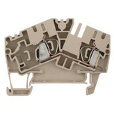 1770370000, ZDU 4-2/2AN terminal block beige 0.5...6 mm2, Weidmuller