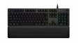 920-009340 LightSync RGB Gaming Keyboard GX Red, G513, US English with €, QWERTY, USB, Cabl