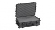 RND 600-00279  Watertight Case, 41.4l, 604x473x225mm, Polypropylene, Black