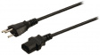 VLEP11200B50 Power Cable CH Type 12 IEC-320-C13 5 m