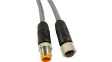 DR08AR128 SL359 Sensor Cable M12 Plug M12 Socket 10 m 1.4 A 36 V