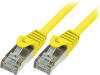 CP1097S Patch cord; F/UTP; 5e; многопров; CCA; ПВХ; желтый; 10м; 26AWG