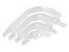 FIX-LPED4-1V0, Светодовод для LED; круглая; O1,5мм; Кол-во мод:4; UL94V-0, FIX&FASTEN