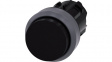 3SU1030-0BB10-0AA0 SIRIUS ACT Push-Button front element Metal, matte, black