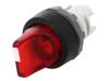 1SFA611210R1101 Переключатель: поворотный; 3; 22мм; красный; Подсвет: MLB-1; IP66