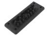 MH25 IP55 RAL 9005, Многоканальный кабельный ввод; черный; Кол-во отв:25; -40?90°C, TRELLEBORG