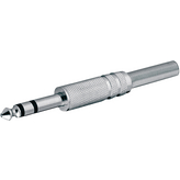 SS 63 MK, Jack plug diam.6.35 mm nickel-plated 3P, Tsay-E