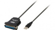 CCGP60880BK20 USB Printer Cable USB A Plug - Centronics 36-Pin Plug 2m Black