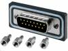 L17ED15P10 Гнездо; D-Sub; ED-EHD; PIN:15; "папа"; Фиксация: винтами; прямой