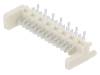 90814-0014 Гнездо; провод-плата; "папа"; PIN:14; 1,27мм; SMT; PicoFlex; 1,2А