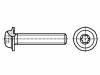 3060960 Винт; с юбкой; M5x12; Головка: сферическая; Шлиц: Torx; TX25