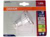 LED STAR PAR16 50 WW, Индикаторная лампа СИД; теплый белый; GU10; 230В; 350(тип)лм, Osram