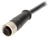 1200651978 805000E03M050, Вилка; M12; PIN:5; "мама"; код A-DeviceNet / CANopen; 5м; провода, Molex